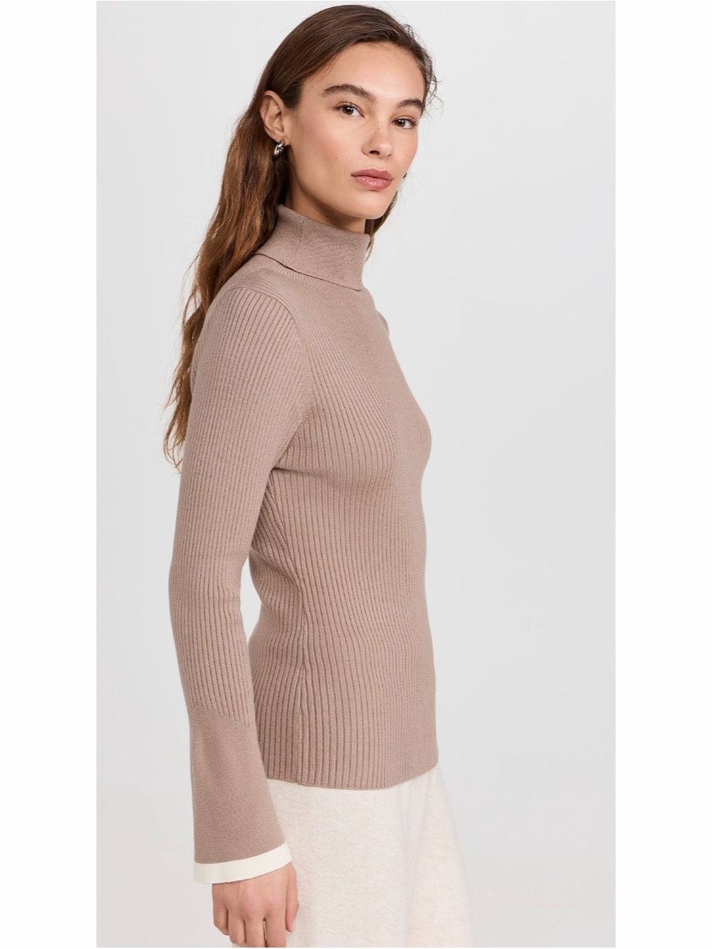 Varley Ribbed Turtleneck Sweater